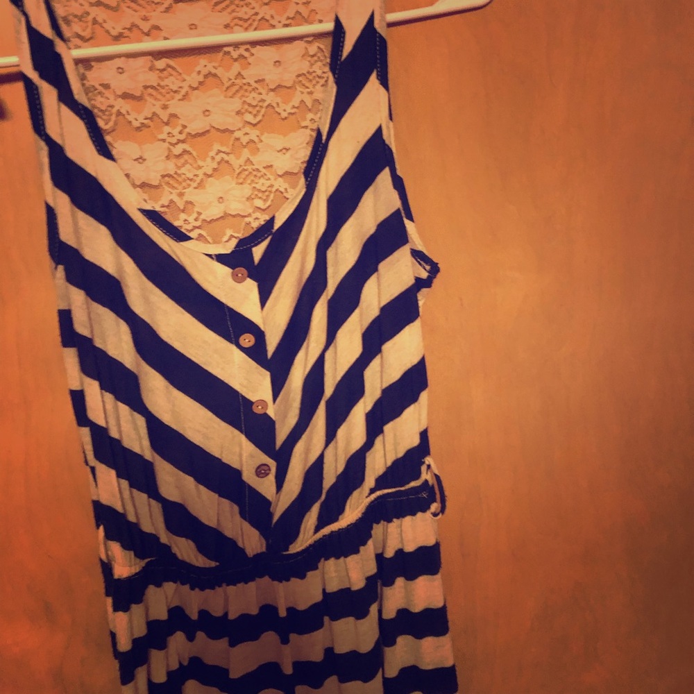Cute Navy stripped summer dress